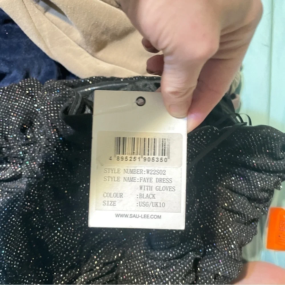 SAU LEE REVOLVE Faye Mini Dress  SIZE 6 NWT DOES NOT COME WITH THE GLOVES